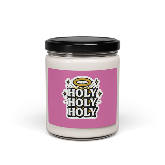 Holy Holy Holy Scented Soy Candle | 9oz Aromatherapy Gift | Perfect for Relaxation, Meditation, Home Decor, Holidays