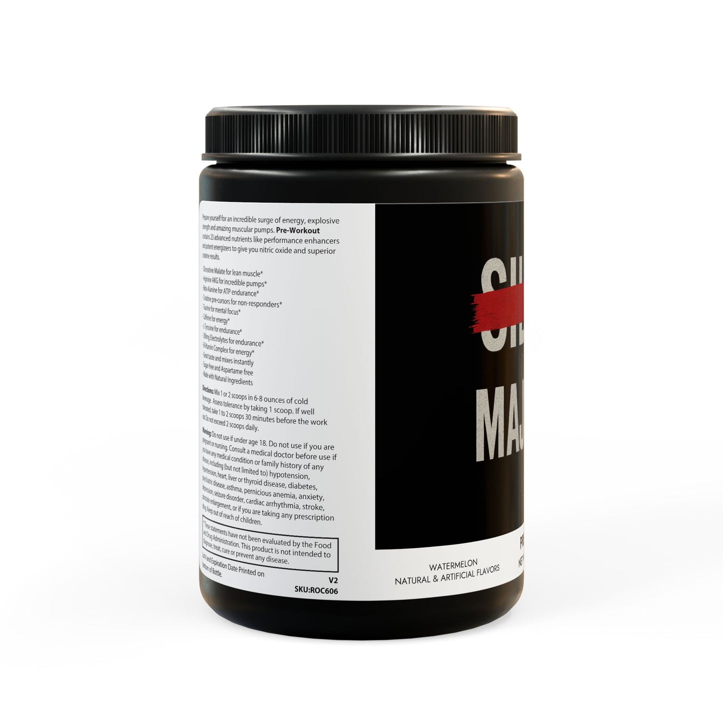 Pre-Workout Supplement, Watermelon (300g, 10.58oz)