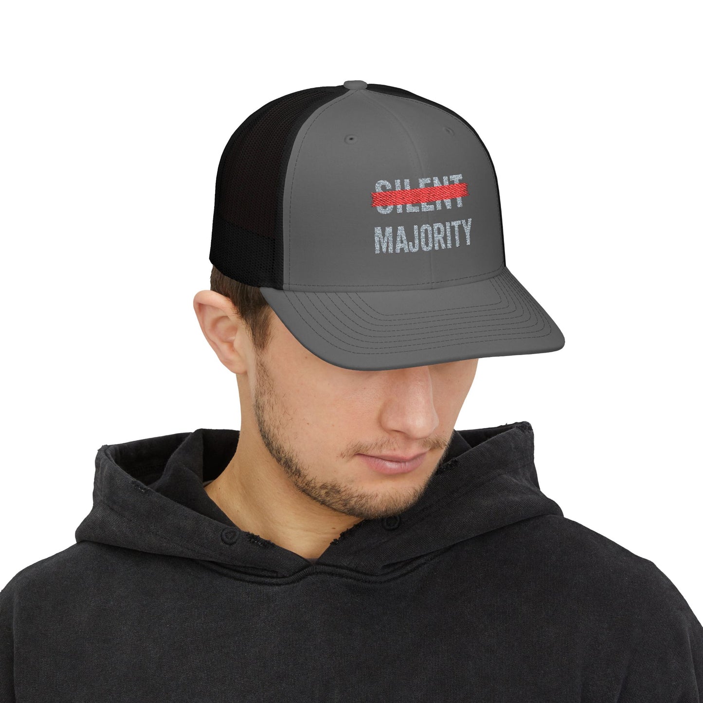 Modern & Bold Snapback Trucker Cap - Stylish Statement Hat for Self-Expression, Adjustable Fit, Perfect for Events, Gifts, Everyday Wear
