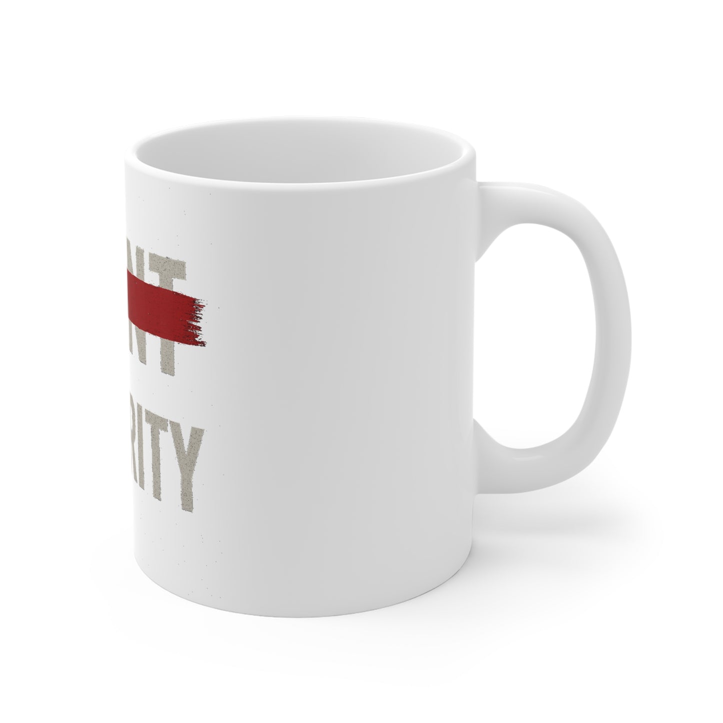 Silent Majority Mug - 11oz Coffee Cup, Motivational Gift for Activists, Office Coffee Mug, Social Statement Drinkware