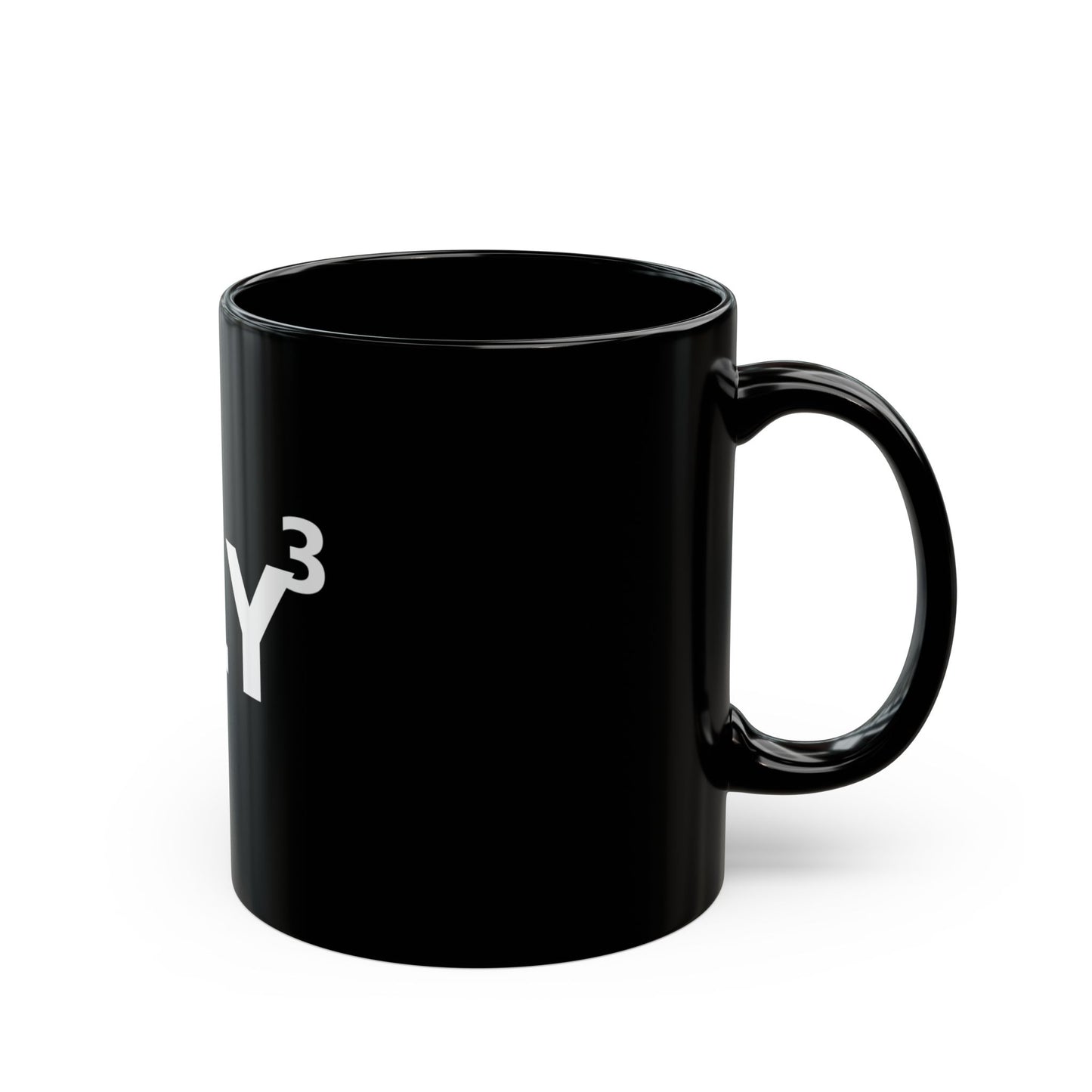 Stylish Black Mug for Coffee Lovers, Perfect for Gifts, Home & Office, Holiday and Celebration Accessory, Y3 Design