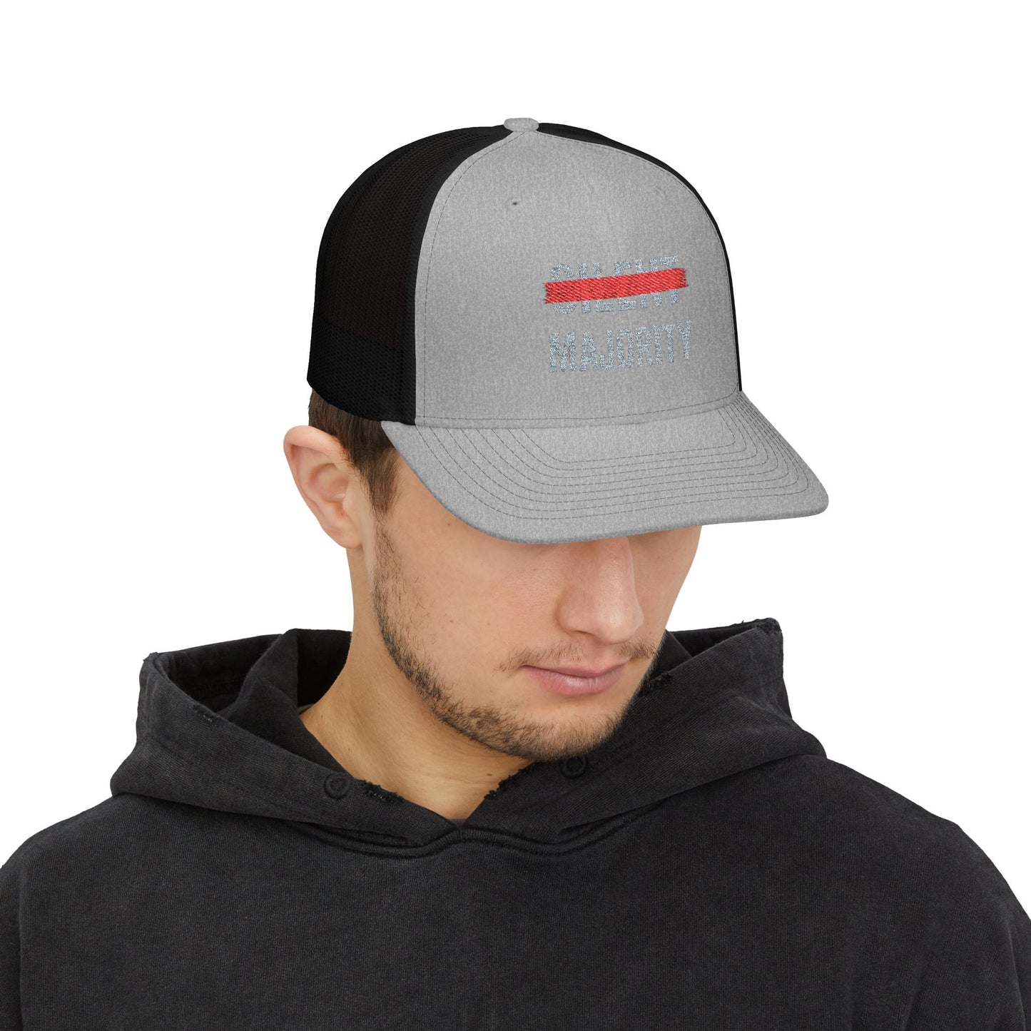 Modern & Bold Snapback Trucker Cap - Stylish Statement Hat for Self-Expression, Adjustable Fit, Perfect for Events, Gifts, Everyday Wear