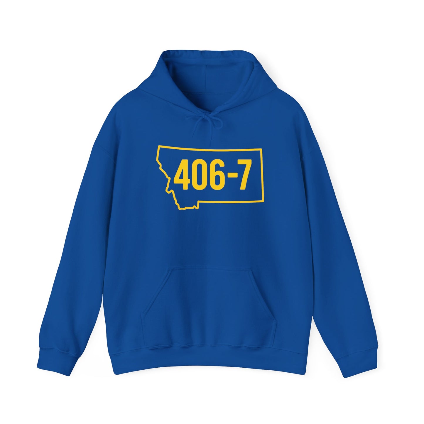 Montana 406-7 Unisex Heavy Blend Hoodie, Cozy Casual Sweatshirt, Perfect for Any Season, Great Gift for Outdoor Lovers, Urban Style】
