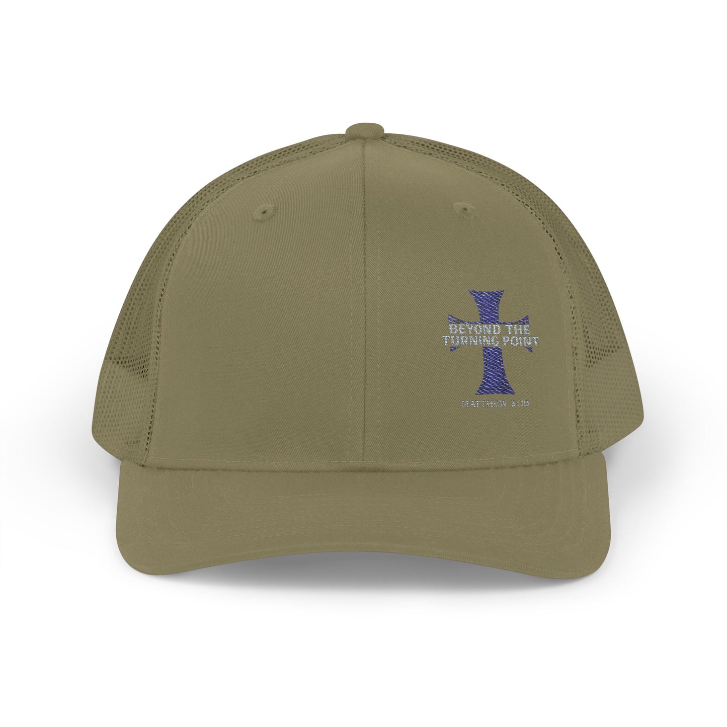 Stylish Embroidered Snapback Trucker Cap, Perfect Gift for Dad, Adjustable Cap for Men, Casual Outdoor Hat, Faith-Based Headwear
