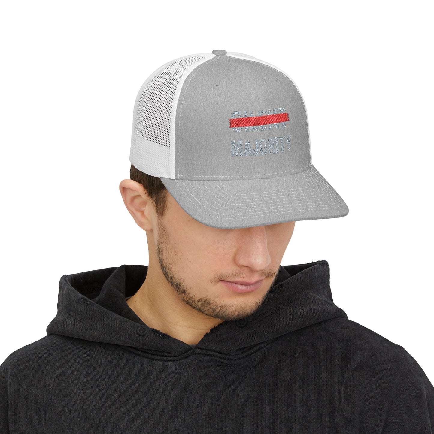 Modern & Bold Snapback Trucker Cap - Stylish Statement Hat for Self-Expression, Adjustable Fit, Perfect for Events, Gifts, Everyday Wear