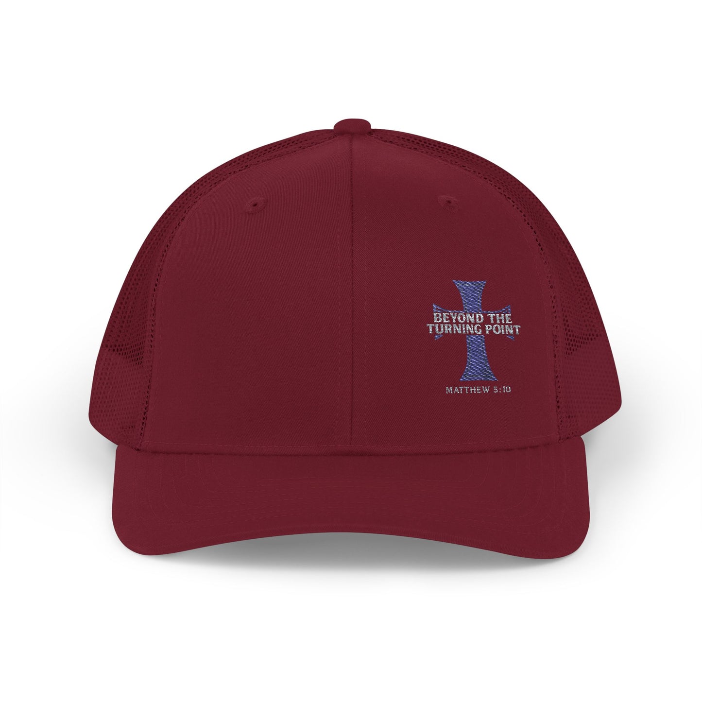 Stylish Embroidered Snapback Trucker Cap, Perfect Gift for Dad, Adjustable Cap for Men, Casual Outdoor Hat, Faith-Based Headwear